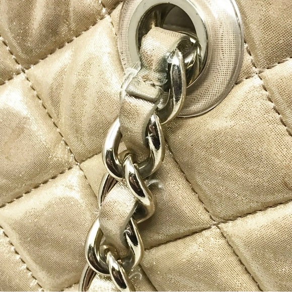 BEAUTIFUL GOLD LUXURIOUS KATE SPADE GOLD COAST MARYANNE HANDBAG 👜 - Picture 7 of 12